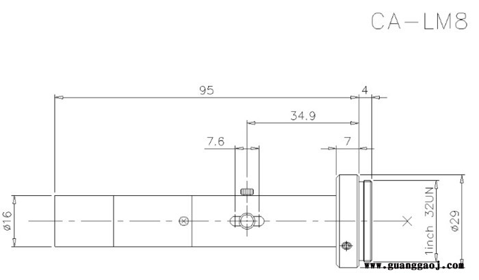 基恩士KEYENCE  CA-LM8  CA-L系列 工业镜头图5