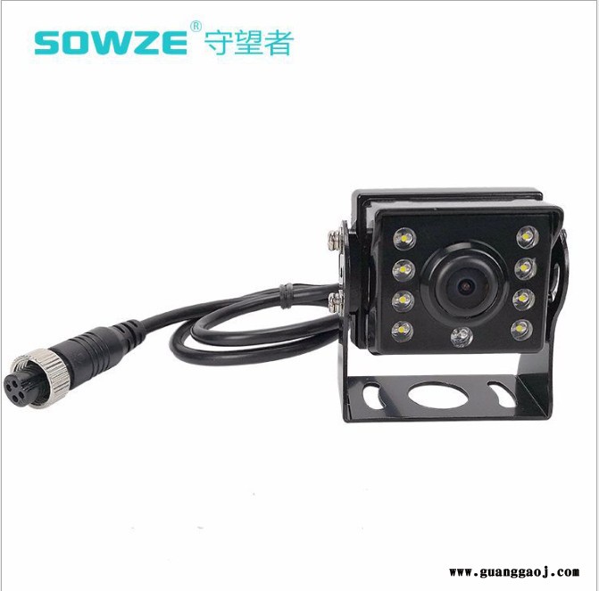 守望者ip67摄像头厂家挖掘机后视白光高清摄像头 防水CAMERA画质细腻 高清图3