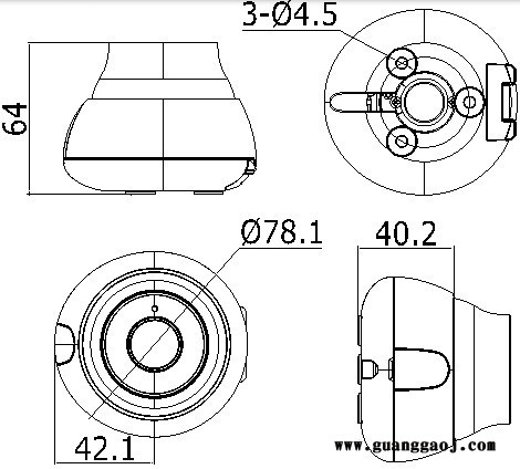 CMOS ICR日夜型海螺型车载网络摄像机DS-2XM6622F(D)-I图1