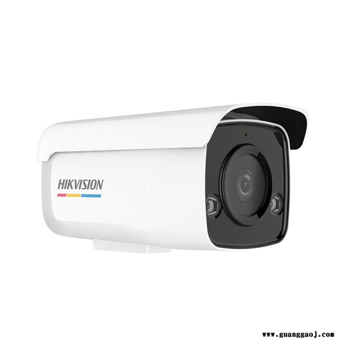 海康威视DS-2CD3T87WD-L  800万智能警戒声光报警网络高清监控摄像机图1