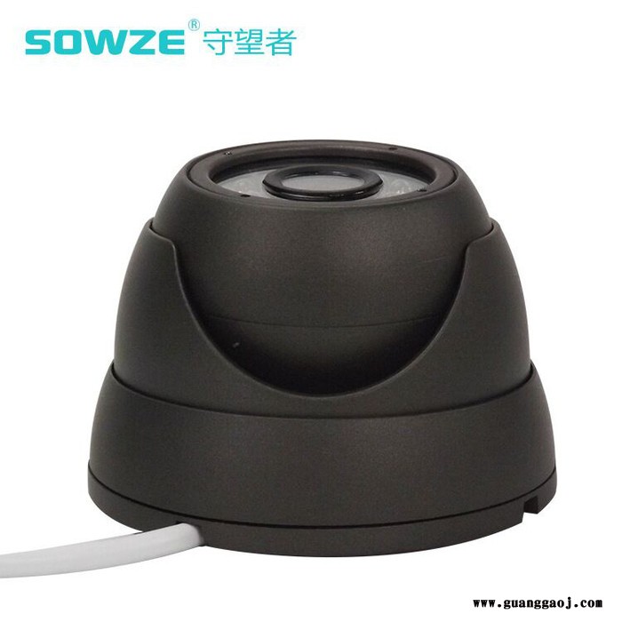 SOWZE守望者20米金属红外半球车载摄像机 一百万高清像素 防爆半球外壳摄像头图4