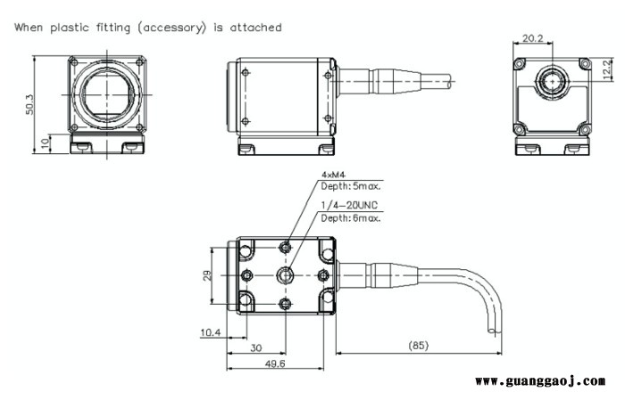基恩士KEYENCE   CA-H200CX  彩色工业相机图5