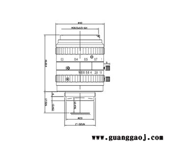 浩蓝光电AZUREphotonics AZURE-2518SWIR 短波近红外镜图3