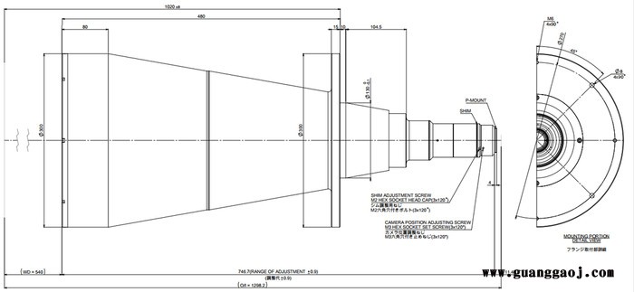 日本茉丽特      MTL系列    MTL-26523P-009    百万像素    远心工业镜头图3