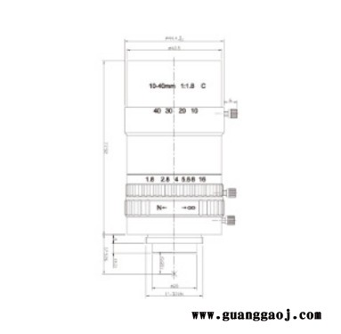 浩蓝光电AZUREphotonics   AZURE-DN1040Z3M  大光圈镜头图3