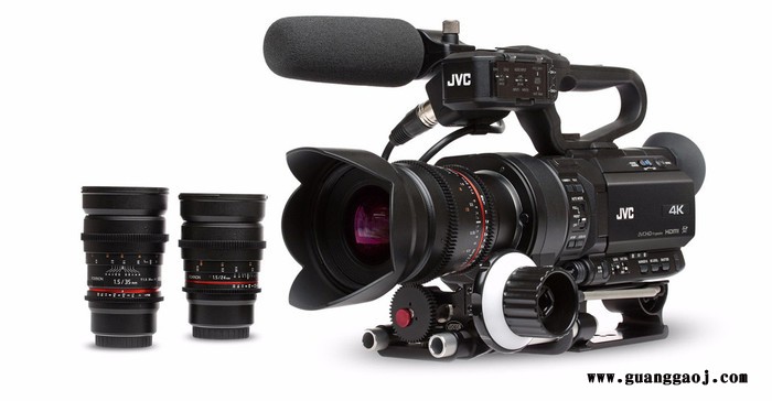 JVC  GY-LS330  卡式 wi-fi  全画幅高清 4K  可换镜头摄像机图2