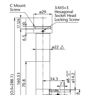 日本茉丽特       MML-HR系列     MML6-HR110D       远心工业镜头