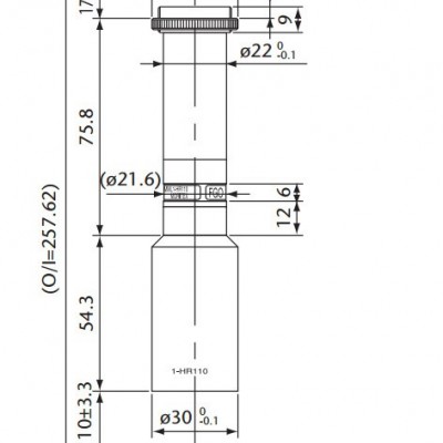 日本茉丽特       MML-HR系列     MML1-HR110D    远心工业镜头