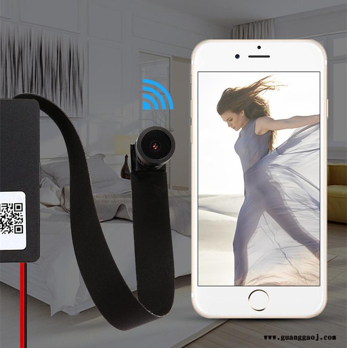V9-wifi远程无线摄像机大小镜头配件mini智能家用小高清摄像头监控无网无电环境使用图5