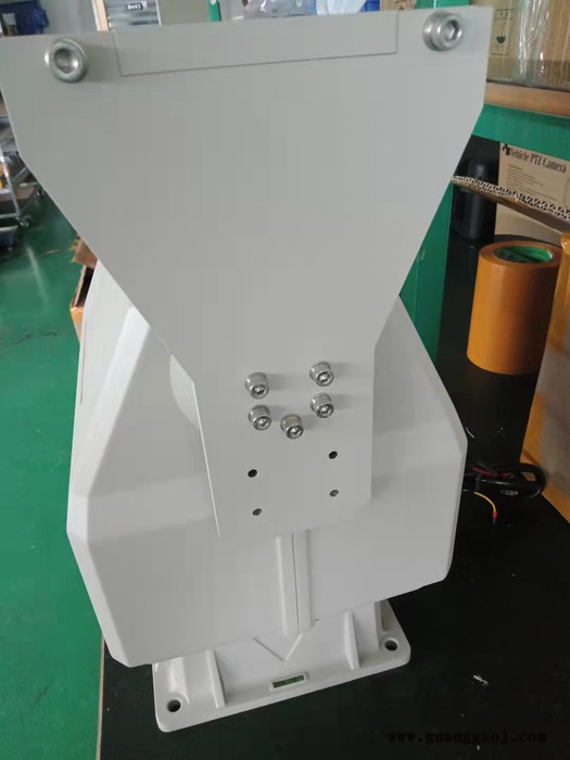 50kg承载重型云台角度回传角度控制顶载蜗轮蜗杆传动结构Pelco-D图3