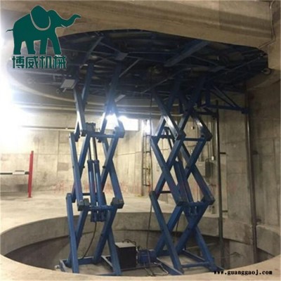 升降舞台 电动升降旋转舞台山东博威12年设计和制造