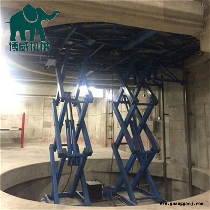 升降舞台 汽车旋转台 升降旋转舞台博威液压图4