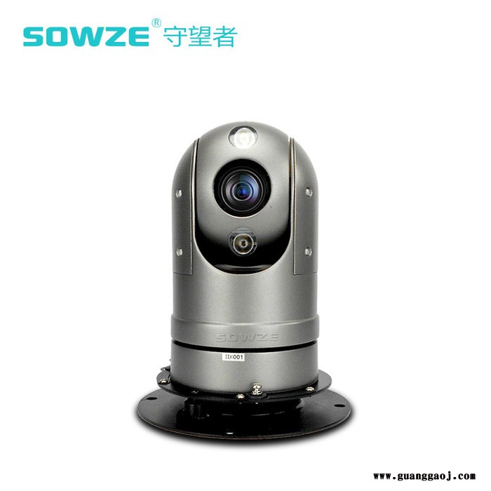 深圳守望者厂家批发车载迷你云台摄像机 200万像素20倍变焦高速旋转球机 红外夜视80米  ptz camera图3