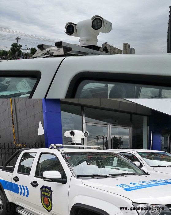 双输出云台摄像机 SDI和IPC摄像200万30倍变焦云台 防雨车外360度 巡逻机器人图2