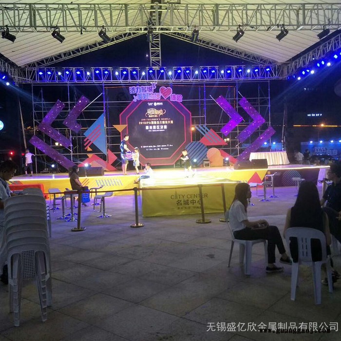 铝合金舞台灯光桁架 活动舞台灯光桁架 ** 400*400铝合金桁架尺寸定制按米报价LW201908图2