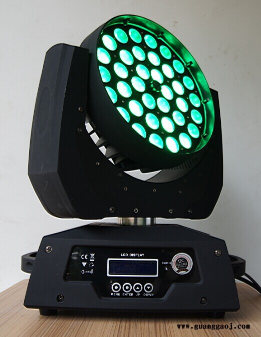 供应佰冠led36颗调焦摇头灯广州 舞台灯光 led摇头灯 10w36颗大功率摇头染色灯 舞台灯光厂家 酒吧舞台设备演出图3