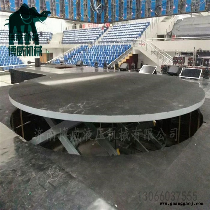 出口标准汽车旋转展台 液压升降舞台 电动旋转台 遥控升降旋转升降平台十年老牌企业图1