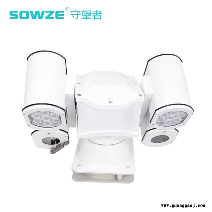 360度无盲点红外激光云台 30倍变焦车载室外LED白光灯监控摄像机图4