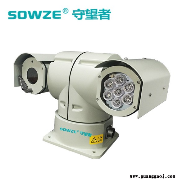 守望者巡逻车监控专用T型巡逻云台红外防水200万20倍变焦高清T型网络云台摄像机+配4G录像机可远程监控图3