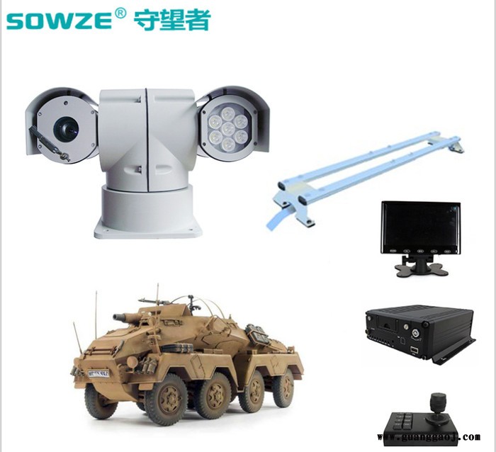 守望者环保局电网摄像头供应200万4G网络智能车载监控设备系统 车载云台摄像机图1