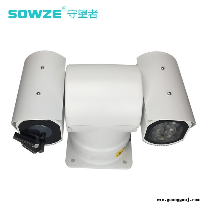 车载车顶云台网络高清360度全景摄像机红外夜视监控带雨刷200万 360全景智能高清400万红外车载云台图4