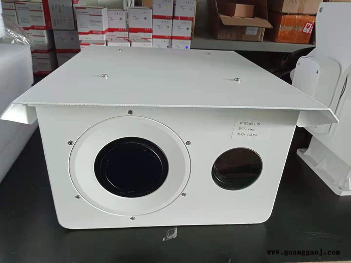 深圳双光谱热成像云台摄像机 200万重型摄像52倍ONVIF协议中英文菜单 透雾周界拌线 秸秆焚烧 河道监控图3
