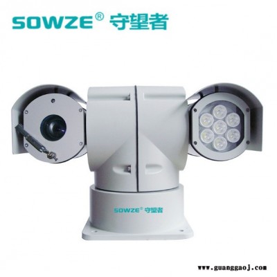 守望者网络高清红外夜视车载车顶云台 ** 安防车 消防车360度监控云台 AHD高清130万车载云台环保局专用pt