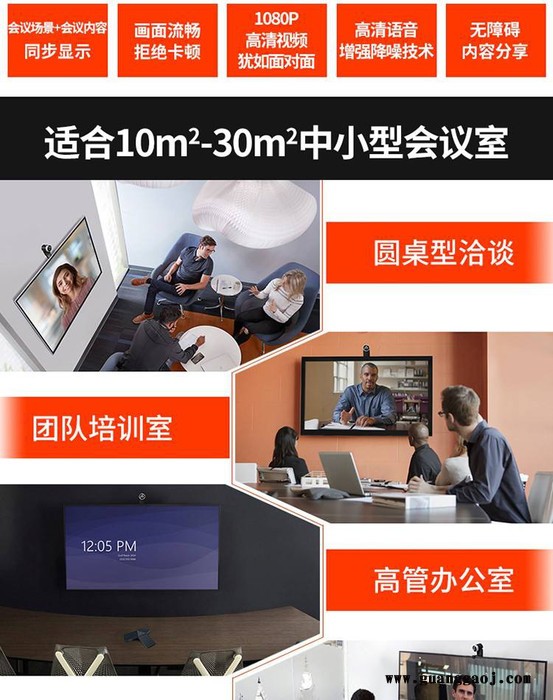 宝利通 Group700-1080P视频会议摄像头高清云台 阵列全向麦克风图7