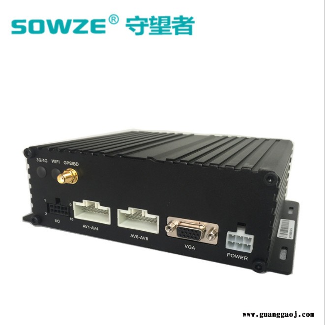 守望者**警灯消防车载4G远程实时监控系统 车顶云台摄像机1.8米升降灯套装 网络高清红外夜视车载云台图7
