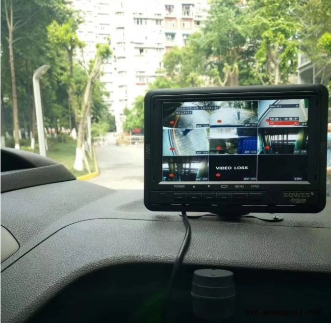 守望者**警灯消防车载4G远程实时监控系统 车顶云台摄像机1.8米升降灯套装 网络高清红外夜视车载云台图6
