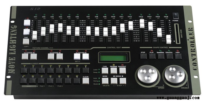 德丰DF-M384 舞台灯光 力度384控台 专业灯光控台 DMX512灯光控台图2