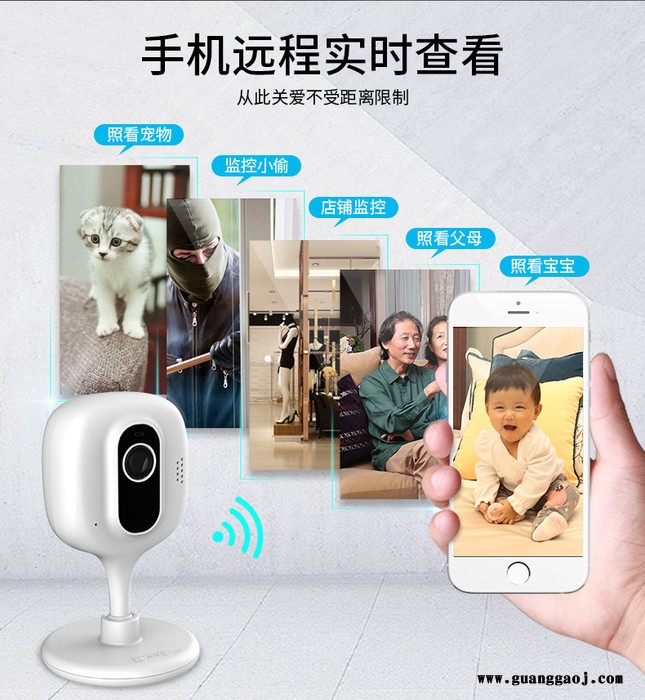 大华乐橙TC6C+摄像头监控器无线wifi家用手机远程红外夜视云台音视频探头图3