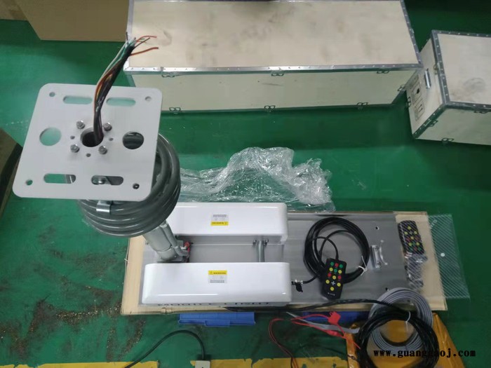车顶倒伏式升降杆可承载30KG安装摄像机云台天线遥控控制应急救援图5