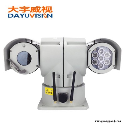 深圳安防厂家 4G车载云台摄像机 网络200万车载云台 防水固定安装简单