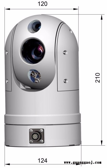 NIKO NK-IP2050CTLL20X 500万像素高清网络微光夜视车载云台摄像机 500万像素车载摄像机图3