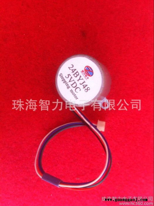 工厂订制-安防云台高，中，低速球用5V五线四相24BYJ48图2