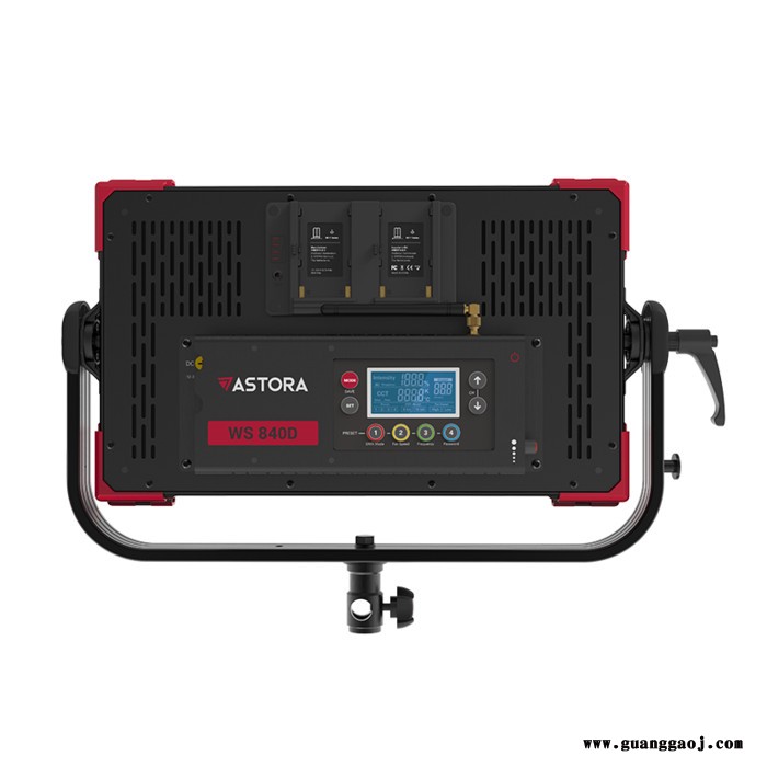 富莱仕富莱仕ASTORA WS 840B 宽幅LED摄影灯补光灯 双色温演播灯 摄影棚微电影新闻采访外拍便携图3