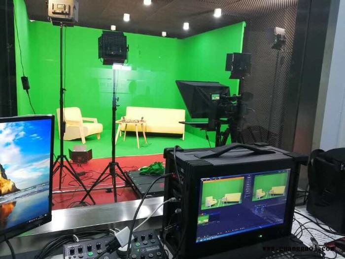 中教云天TV-S4HX 虚拟演播室三维虚拟演播室设计蓝箱绿箱摄影棚灯光设计抠像慕课金融录播系统图5