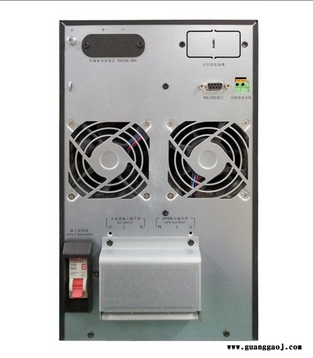 山特UPS电源3C3-EX30KS UPS电池 30KVA/27000W负载功率ups电源电池 沈阳ups电源 机房电源图3