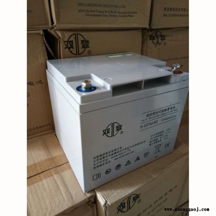双登6-GFM-40 12V40Ah蓄电池  应急电源UPS专用 铅酸免维护 现货图4