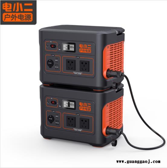 山西电小二 户外电源2200w 野外备用电池 便携式移动电源2000w 220V大功率备用电源价格图2