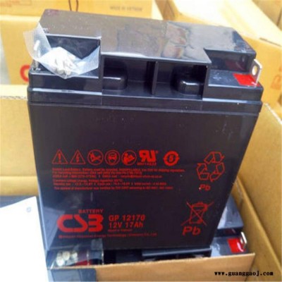 CSB蓄电池HR1224W 12V24W消防电池 UPS电源电池 EPS直流屏电池 机房配电室电源蓄电池