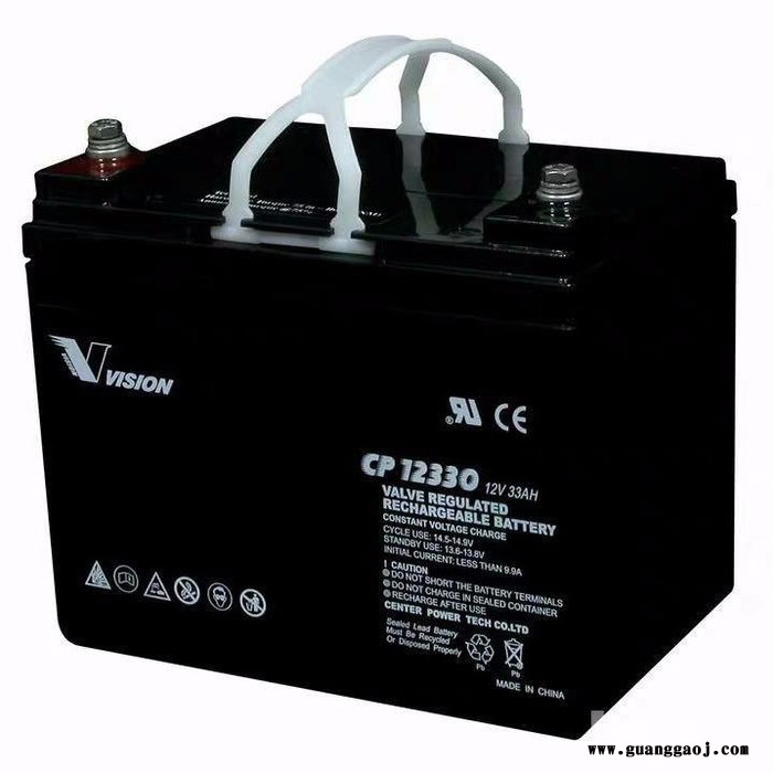 VISION蓄电池6FM33威神蓄电池12V33AH消防电池UPS电源电池 EPS直流屏电池 机房配电室电源蓄电池图8