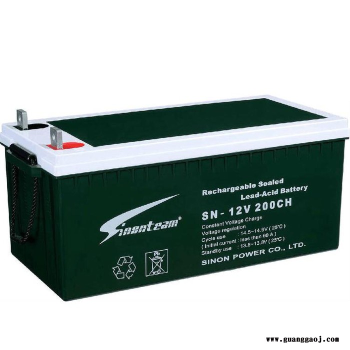 赛能蓄电池SN-12V200CH 12V200AH消防电池 UPS电源电池 EPS直流屏电池 机房配电室电源蓄电池图7