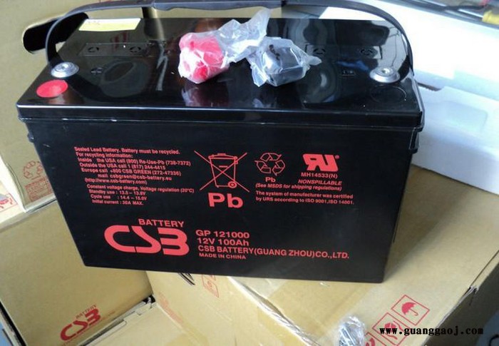 CSB蓄电池GP122000 12V200AH消防电池 UPS电源电池 EPS直流屏电池 机房配电室电源蓄电池图2