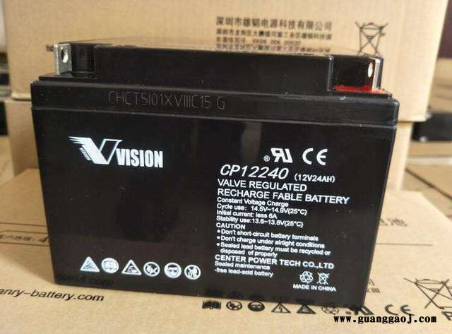 VISION蓄电池6FM24威神蓄电池12V24AH消防电池UPS电源电池 EPS直流屏电池 机房配电室电源蓄电池图2