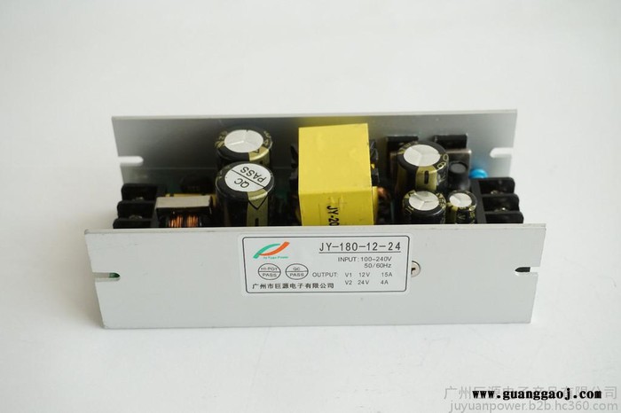 巨源 JY-180W-12V+24V开关电源 舞台灯光开关电源 工业电源 LED电源