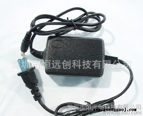 监控摄像机电源适配器 12V1A双线开关电源 摄像机电源图2