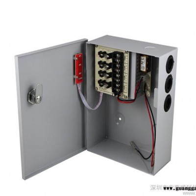 **监控后备电源 36W 12v 3A 4路 专业摄像机电源