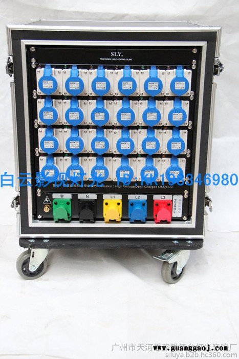 舞台工程配套设备舞台婚庆LED大屏电源400A supply 配电柜 24路（80KW)LED配电柜